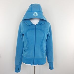 Lululemon Scuba Sky Blue Hoodie Thumb Holes